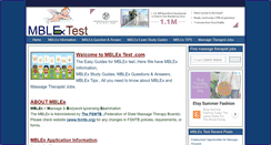 Desktop Screenshot of mblextest.com